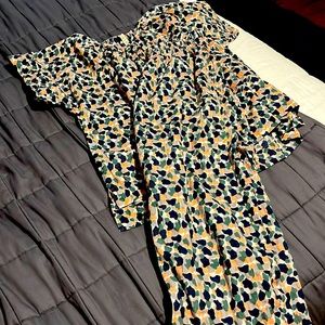 Mirth Pajamas, Small, top & pants matching set, softest cotton, airy,